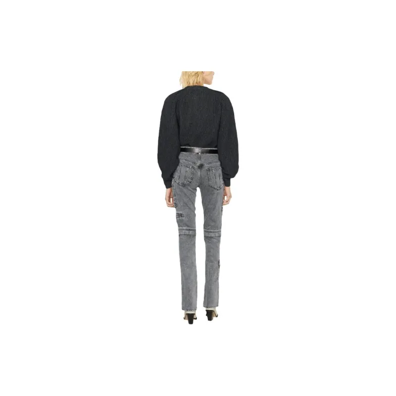 ISABEL MARANT Cashmere Sweaters Women's Gray-2