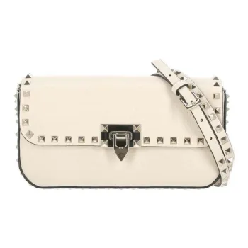 Valentino Garavani Rockstud Foldover Top Crossbody Bag