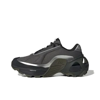 Adidas Edge Runner Anti Slip Wear Resistant Low Top Running Shoes Unisex Gray Black