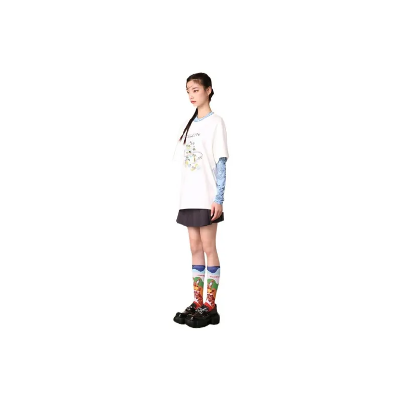 MUKZIN T-Shirts Women's White-3