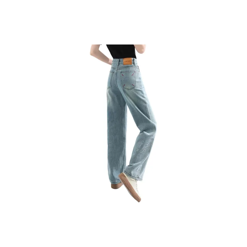 TERRE BLEUE Jeans Women's Light Blue-1