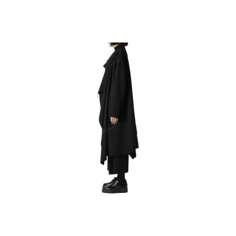 Yohji Yamamoto Coats Women's Black-4