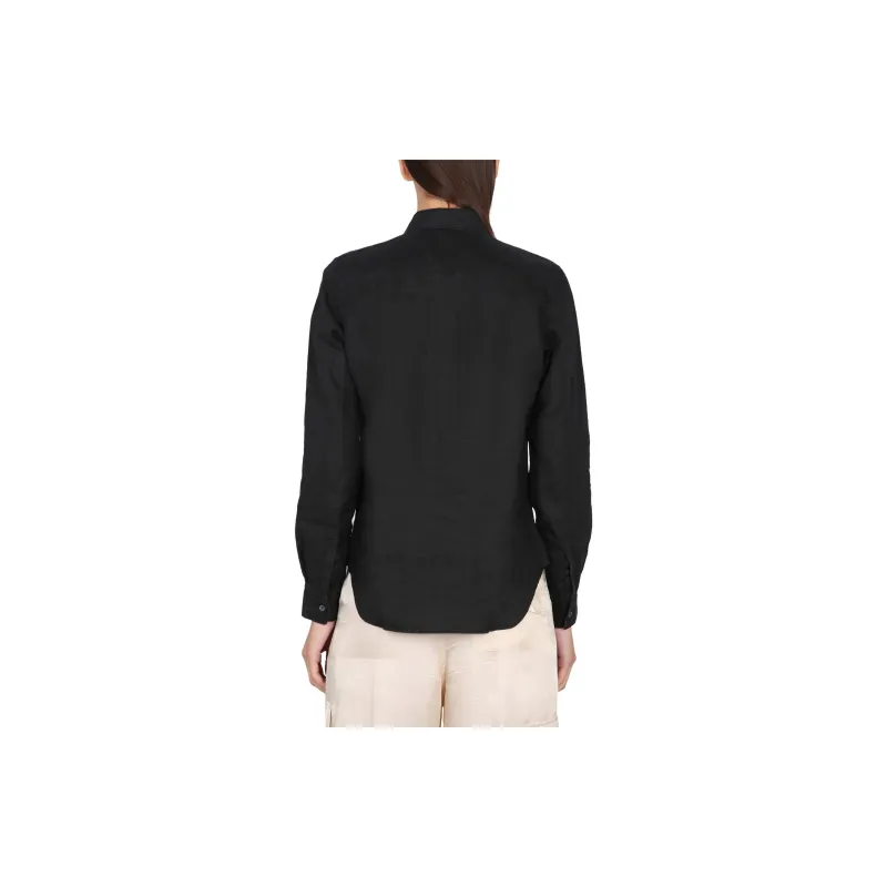 ASPESI Buttoned Long Sleeved Shirt-2