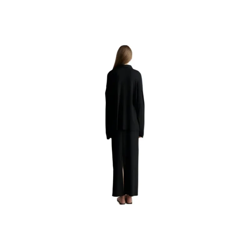 VIKTORIACHAN SS24 Skirt Set Women's Black-4