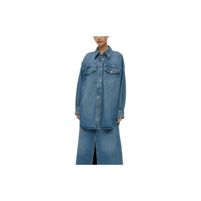 ARKET Denim Jacket Women's Blue-2