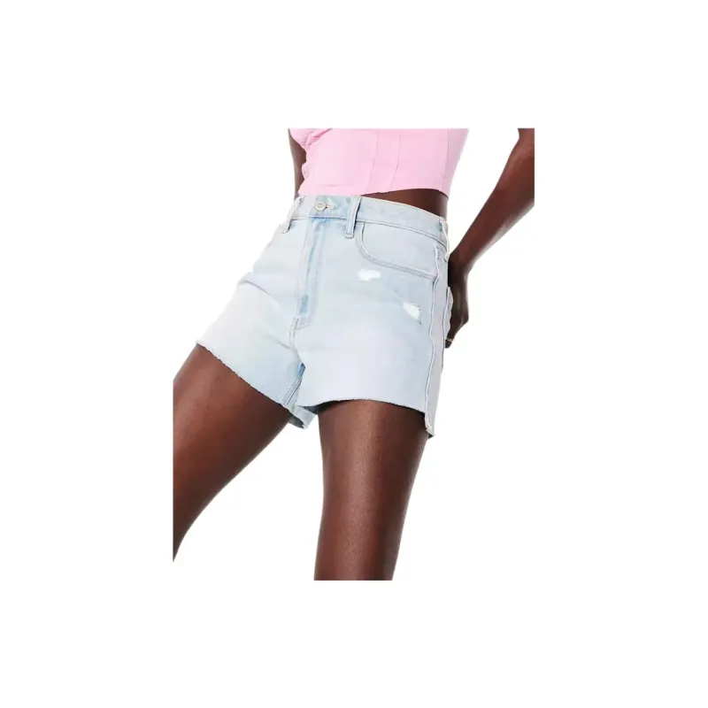 Hollister Denim Shorts Women's Light Washed-2