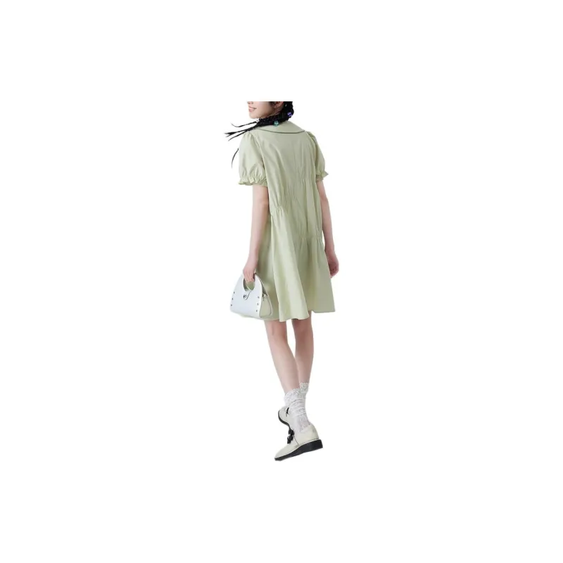 ZIHAN Short-Sleeved Dresses Women's-6