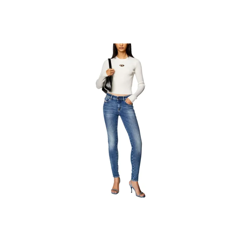 DIESEL 2017 Slandy Super Skinny Jeans-1