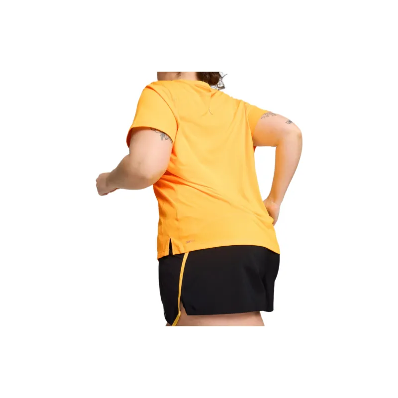 PUMA RUN FAVORITES VELOCITY T Shirts Women's Yellow-3