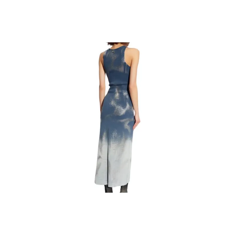 DIESEL Sleeveless Dresses Women's Dark Blue-3