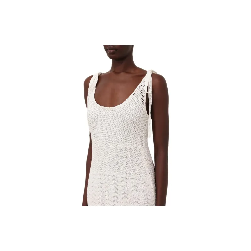 Zimmermann SS24 Sleeveless Dress Women's White-4