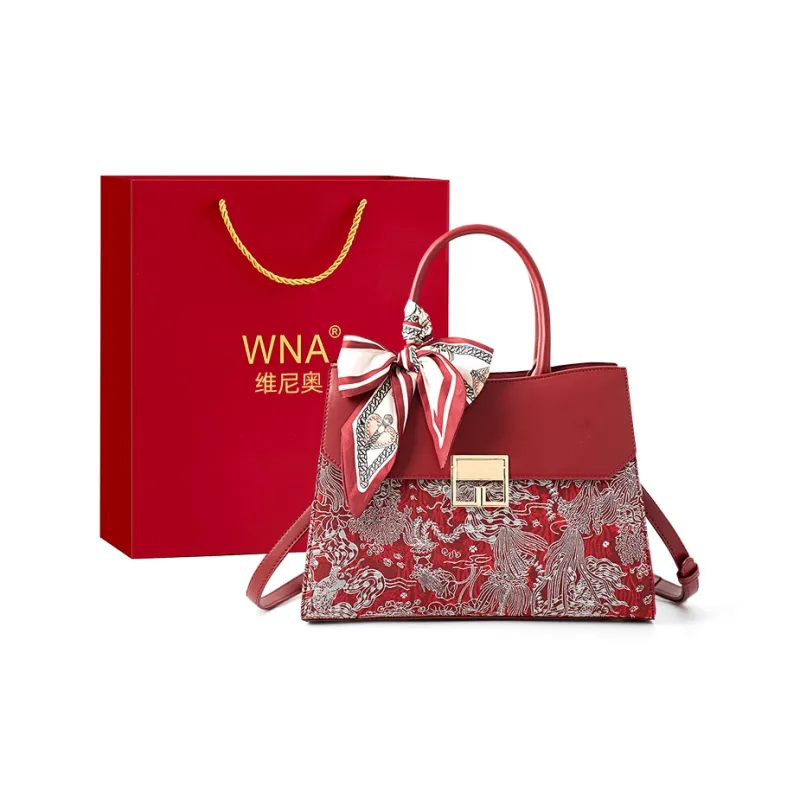Vigno Synthetic Leather Kelly Bag Wedding Bag Shoulder Bag Crossbody Bag Handbag Regular Women's Red-12
