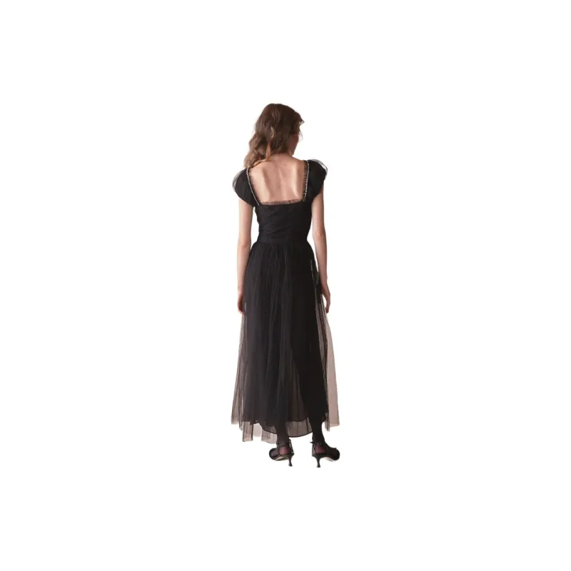 DOEN PAMELINA DRESS Short-Sleeved Dresses Women's Black-2