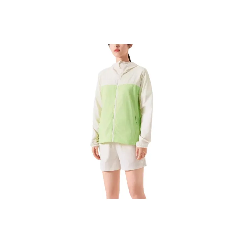 THE NORTH FACE W SUN CHASE WIND JACKET Jackets Coats Women's Light Grass Green-4