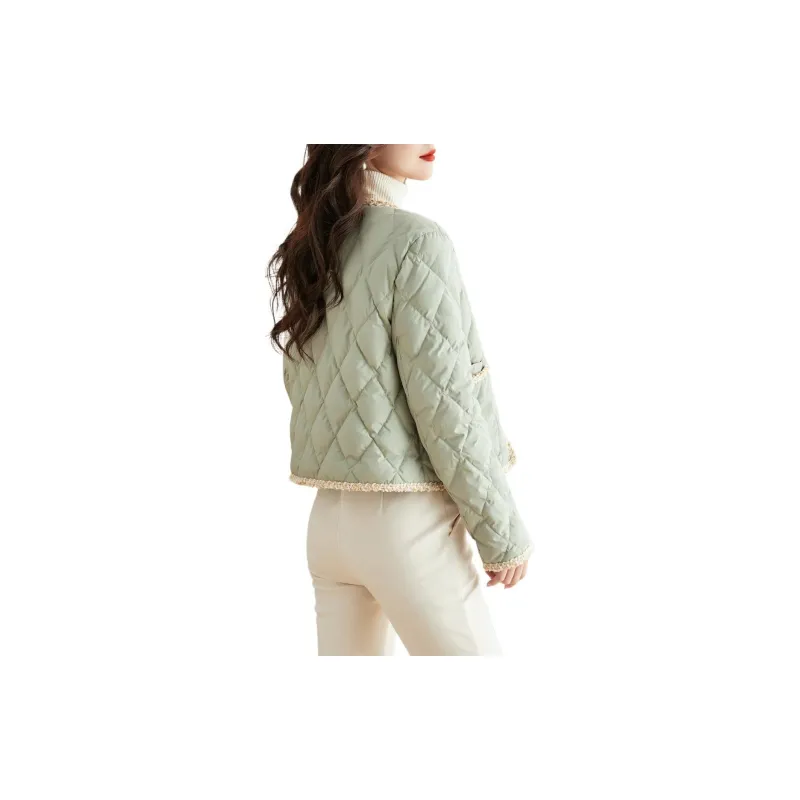 Still Quiet Down Jacket Women's Pea Green-2
