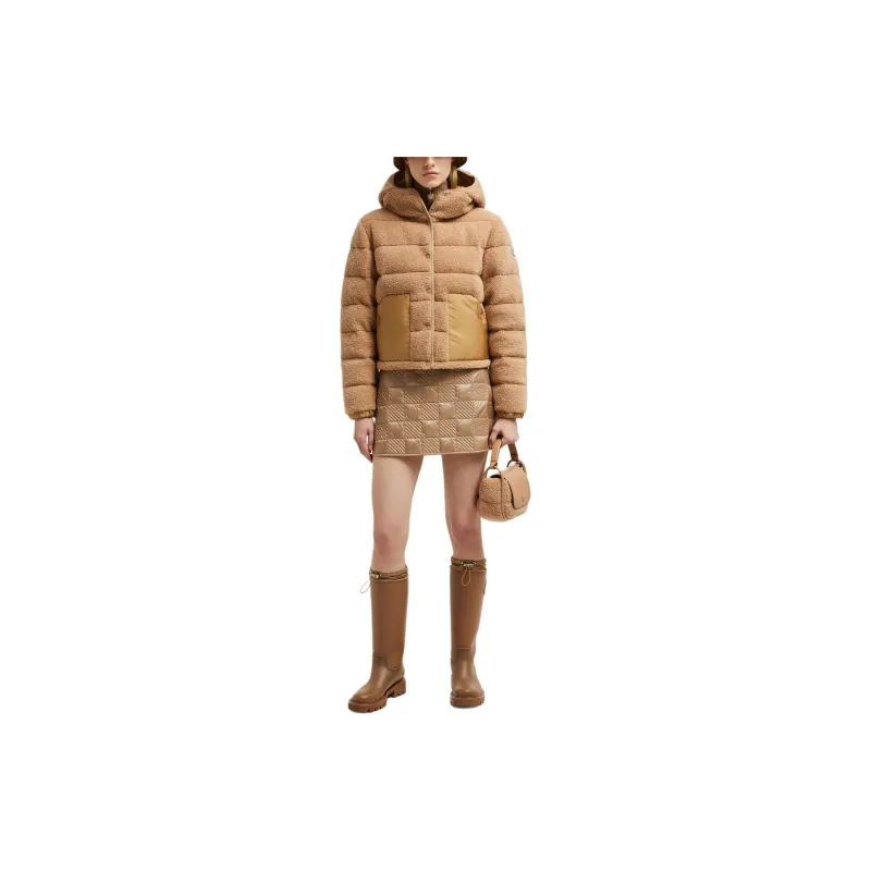 Moncler Audrieu Teddy Short Down Jacket-1