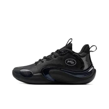 XTEP Durable Breathable Low Top Basketball Shoes Men's Black