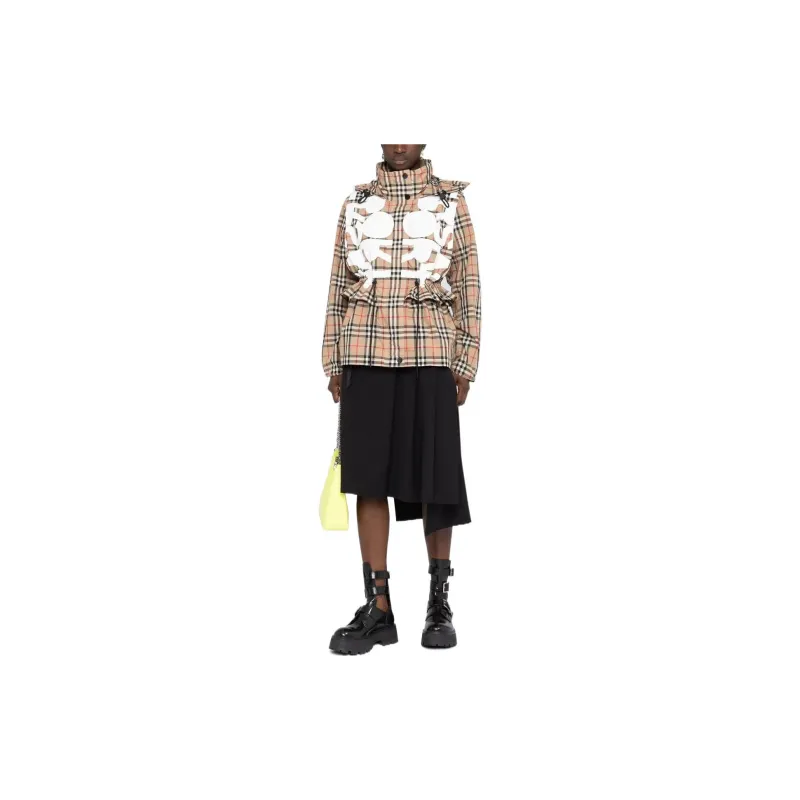 Burberry Jackets Women's Khaki-4