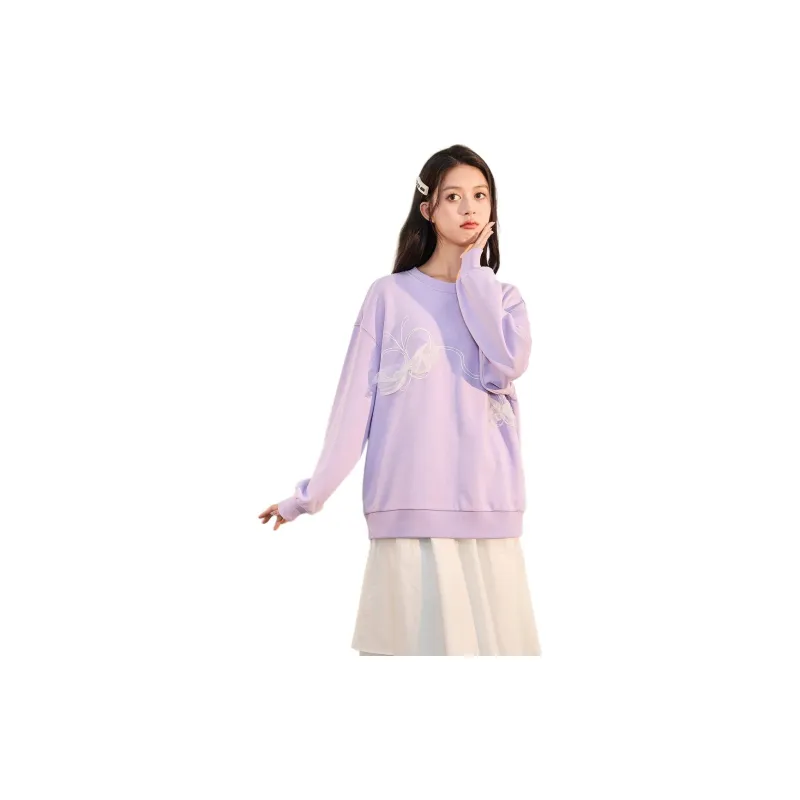 Tonlion Sweatshirt Women's Taro Purple-2