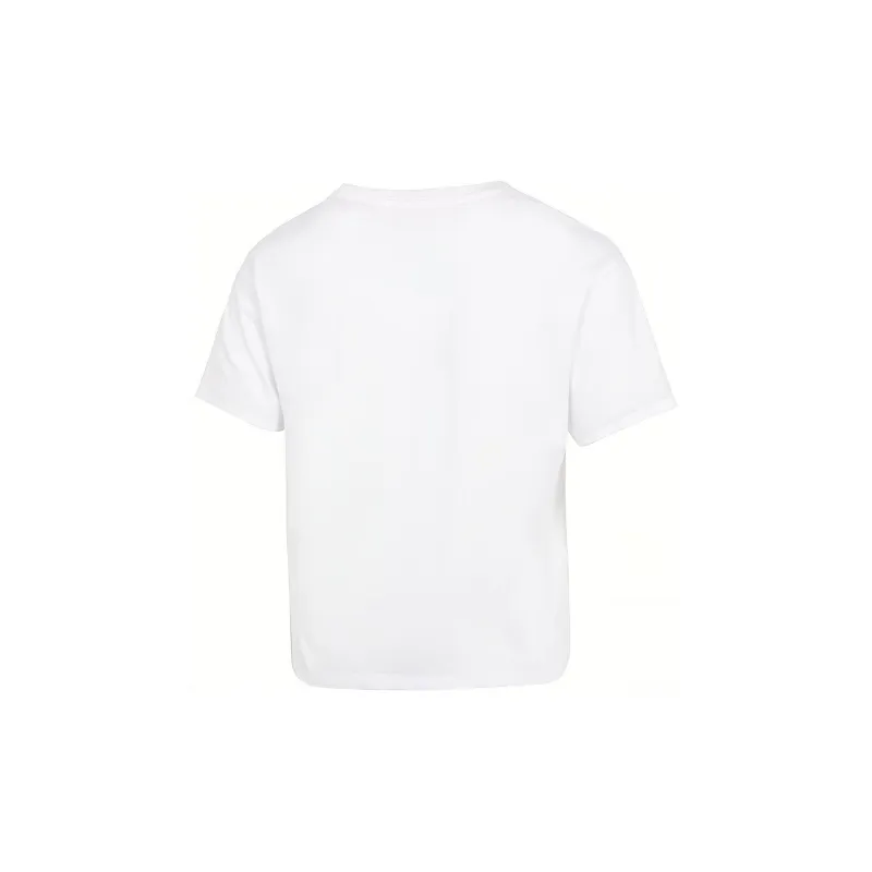 Under Armour Drop Shoulder Sleeve T Shirt Women's White-1