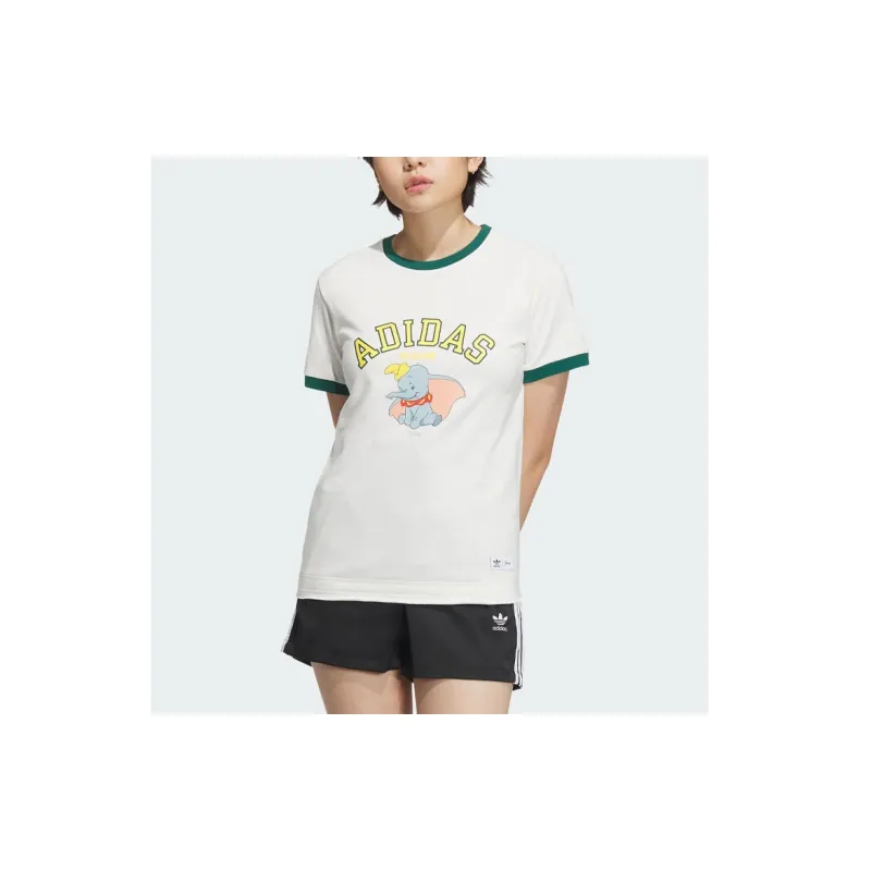 Adidas Originals x Disney/, T Shirt Women's White-5