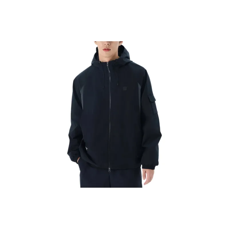 FILA Trench Coats Unisex Black-2