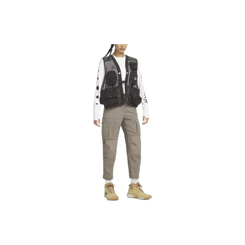 Nike Casual Pants Women's Khaki-4
