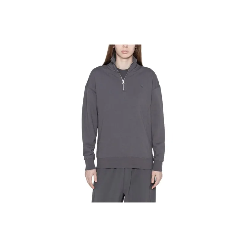 PUMA Sweatshirt Women's Dark Gray-3