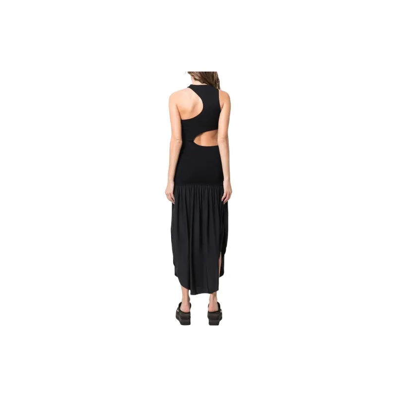 Stella McCartney Cut Out Asymmetric Midi Dress-3