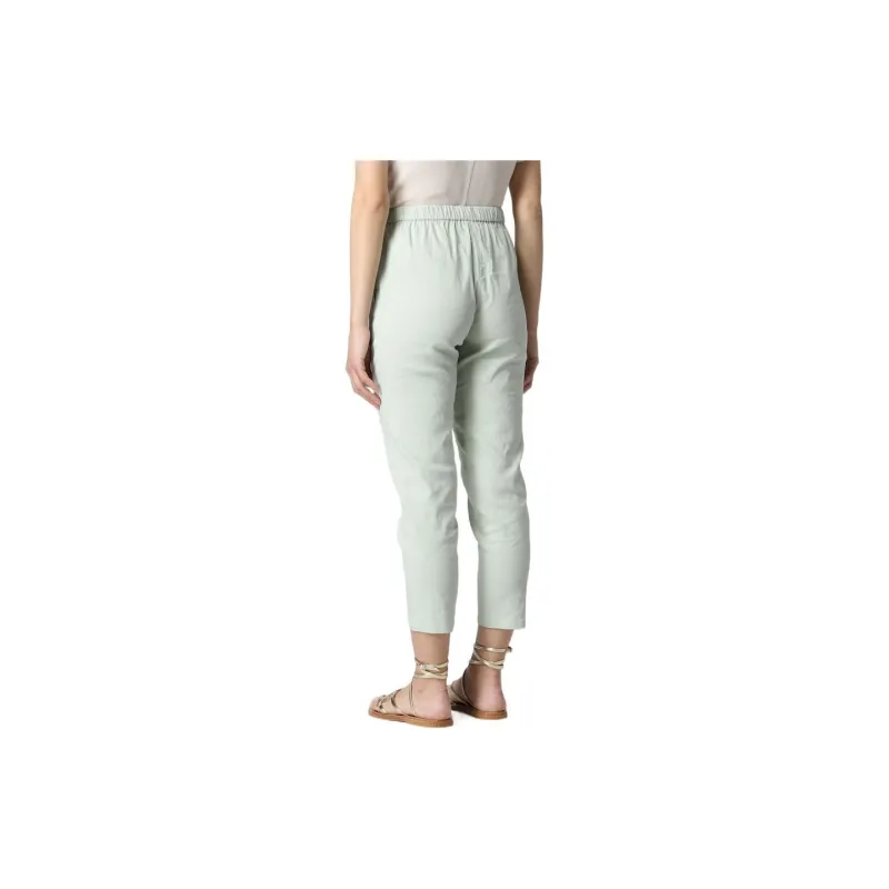 THEORY Casual Pants Women's Green-3
