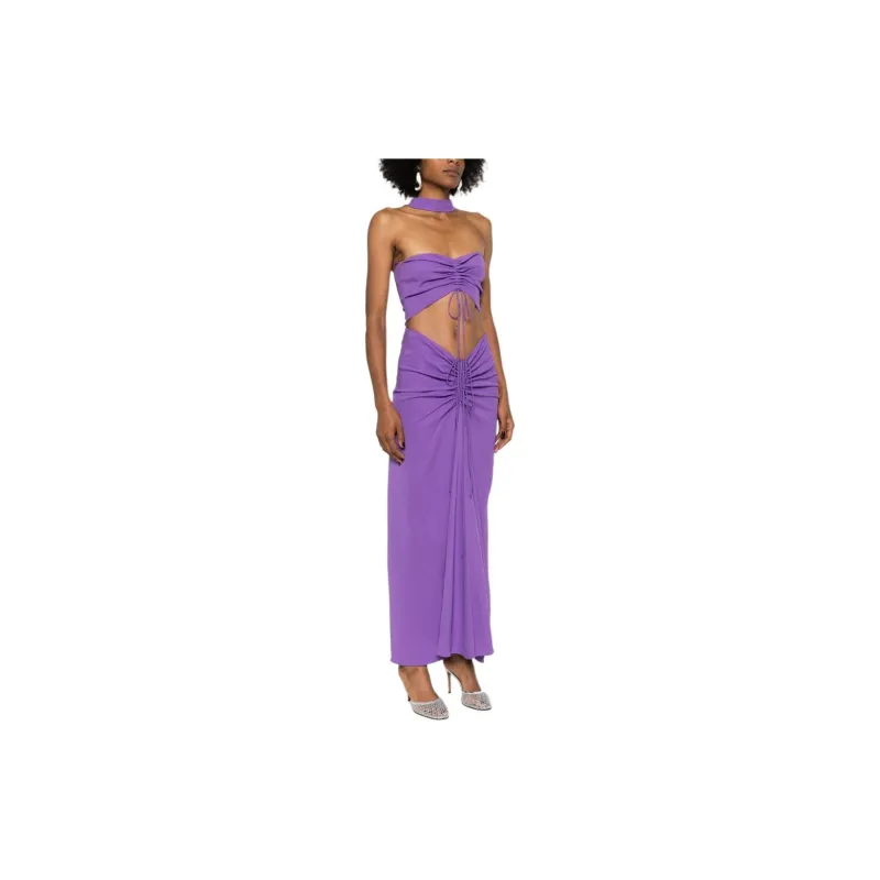 Christopher Esber Reversed Halter Disconnect Maxi Dress-3