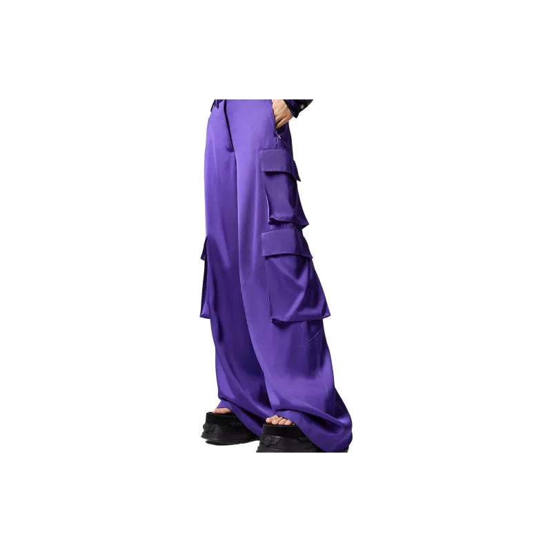 VERSACE Wide Leg Cargo Pants-3