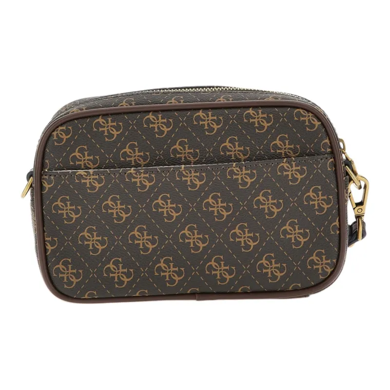 GUESS Polyurethane Shoulder Bag Crossbody Bag Mini Men's Brown-1