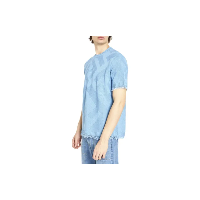 FENDI Sweaters Men Blue-4