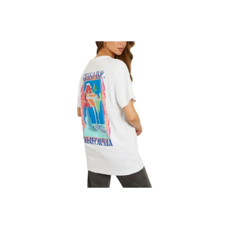 GUESS T Shirts Women's White-2