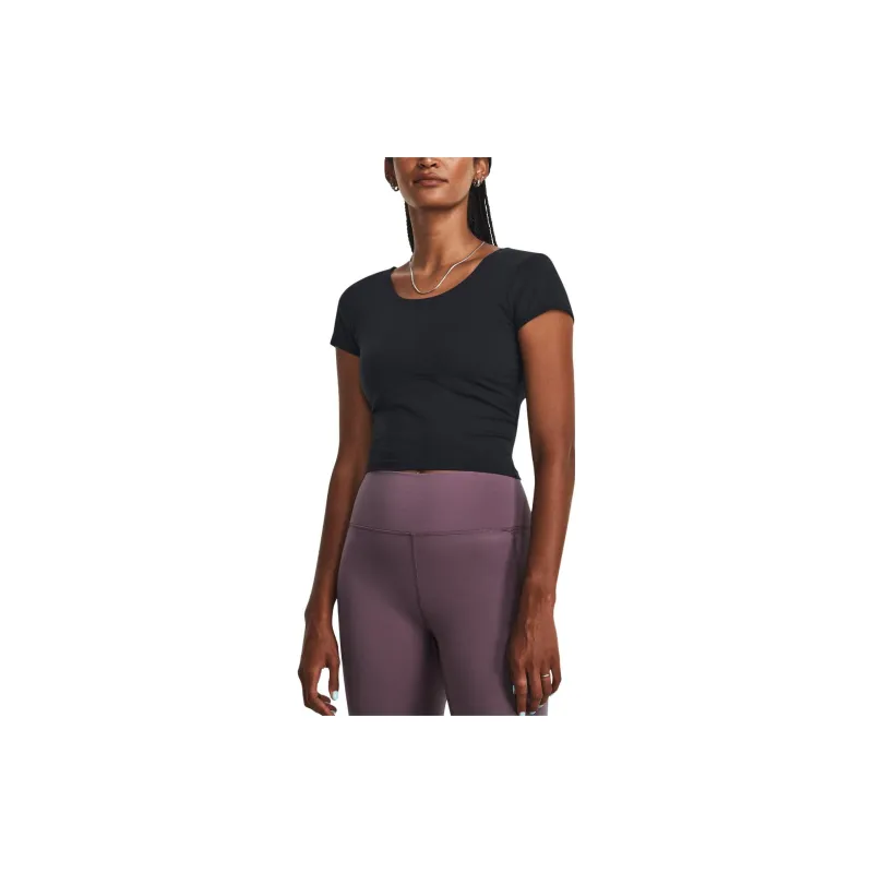 Under Armour Set in Sleeve T Shirt Women's Black-6