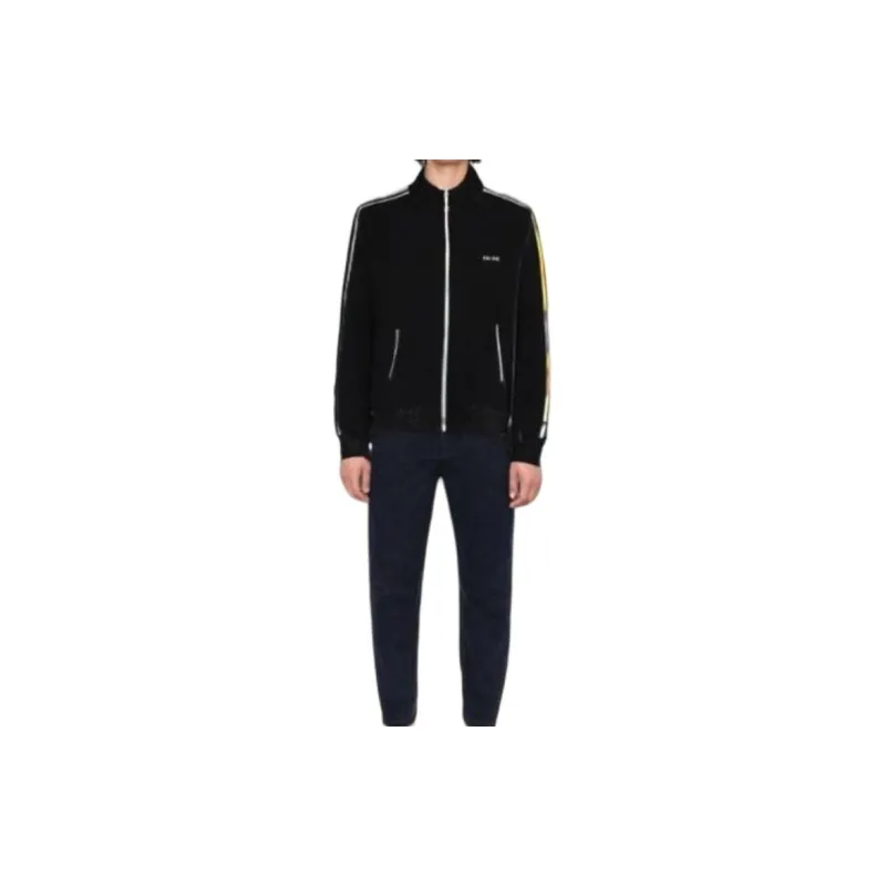CELINE Velvet Jersey Tracksuit Jacket-3