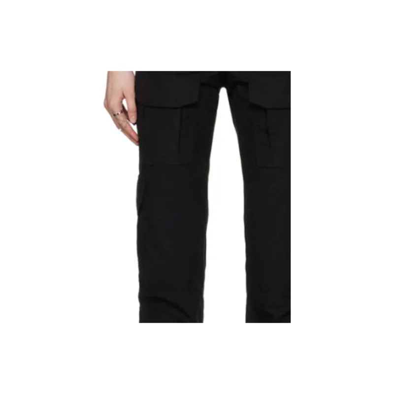 Givenchy Boot Cut Multipocket Cargo Pants 'Black'-5