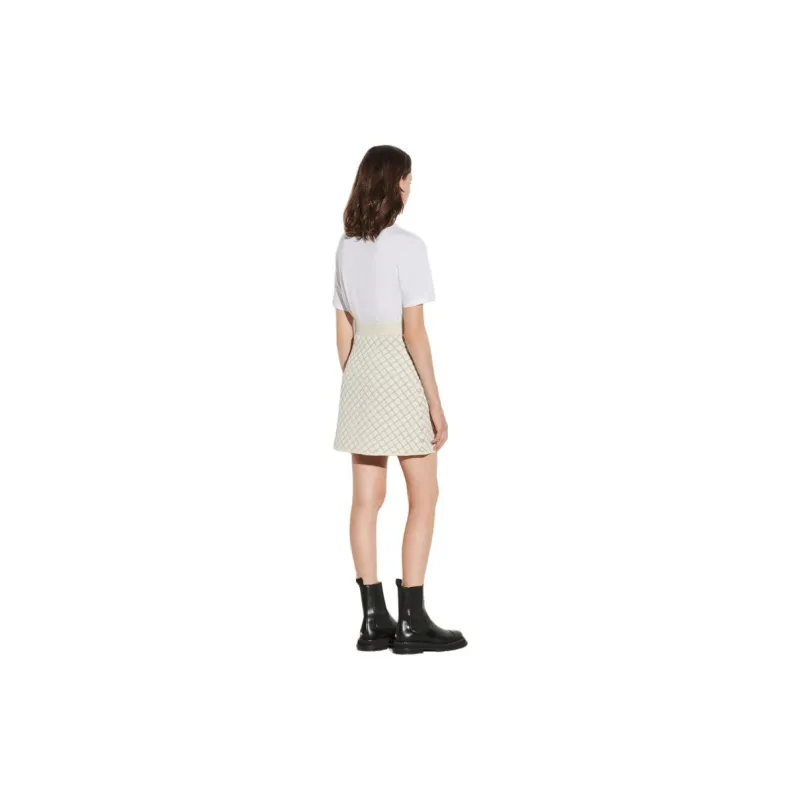 Sandro Casual Short Skirts Women's Light Umber-1
