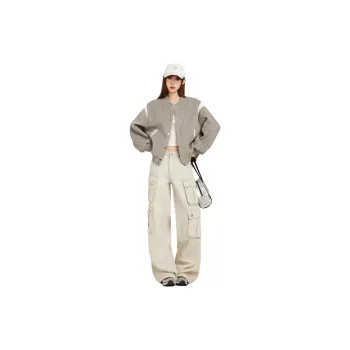 EVPGB Baseball Jacket Women's Gray