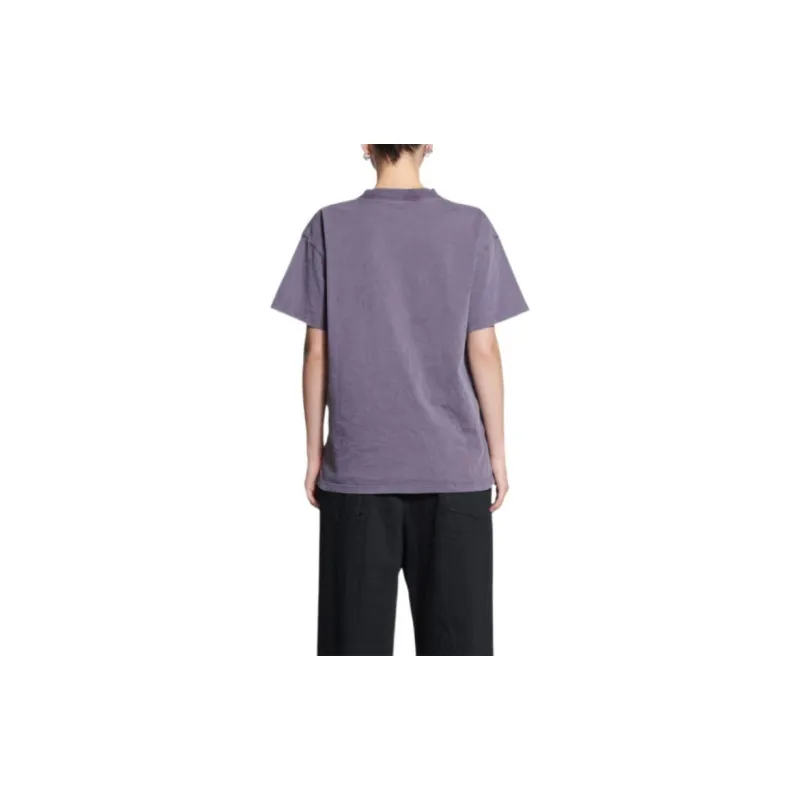 Balenciaga T Shirt 'Burgundy'-3