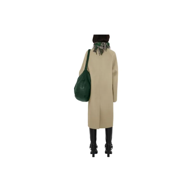 Burberry Car Wool Midi Coat-3