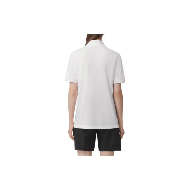 Burberry Tb Monogram Cotton Polo Shirt-3