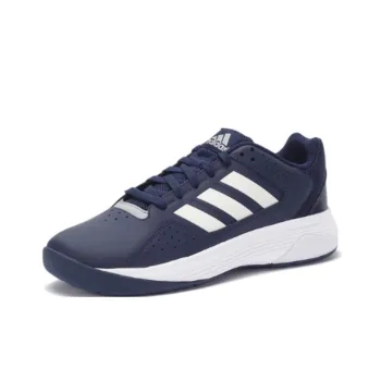 Adidas Cloudfoam Ilation Slip Resistant Cushioning Low Top Basketball Shoes Men's Blue