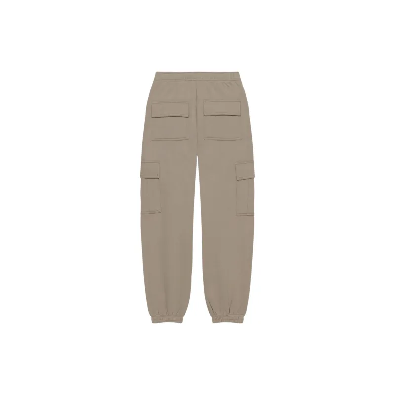ARITZIA Sweatfleece Cozy Fleece Mega CargoTM Jogger Knitted Sports Pants Women's Nomad Taupe/Nomad Gray Umber-1