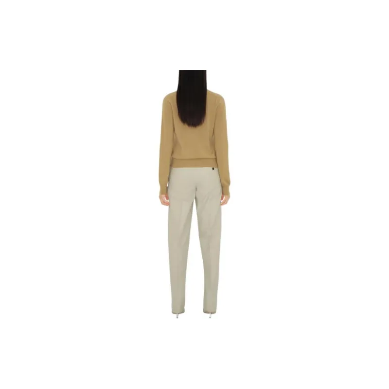Burberry Logo embroidered Cashmere Cardigan-2
