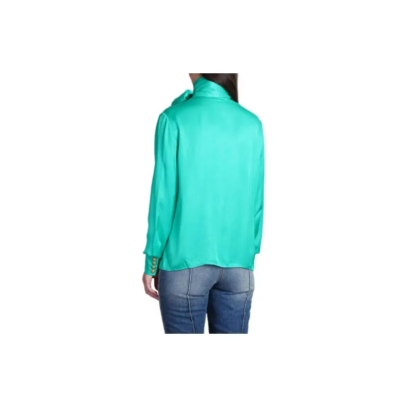 BALMAIN Shirts Women's Green-2