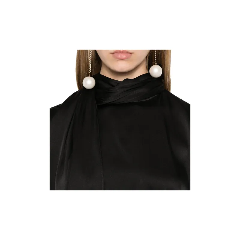 Magda Butrym Satin Blouse-4