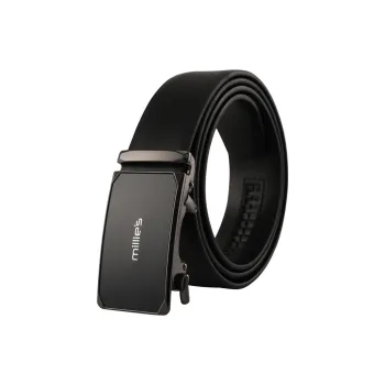 MILLIE'S Cow Split Leather Leather Belts Men's Width  3.5cm