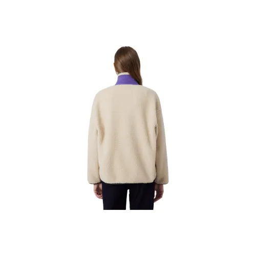Hush Puppies Velvet-feel Coat Women's Beige